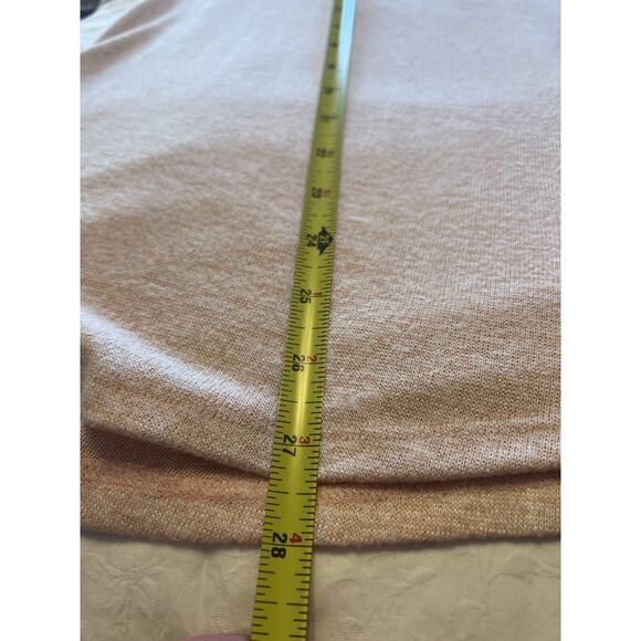 Valerie Stevens Blush Colored Shirt Light Sweater Top Blouse--Women's Large - Picture 7 of 8